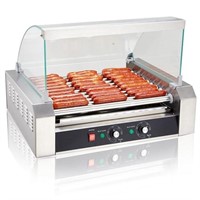 SYBO Hot Dog Roller, 30 Hot Dogs 11 Rollers Grill