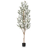 Kazeila Artificial Olive Tree 6FT Tall Faux Silk