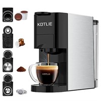 KOTLIE Single Serve Coffee Maker,4in1 Espresso