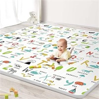 Baby Play Mat, 79x71 Large Baby Mat for Floor,