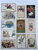 Vintage early 1900s postcards