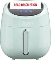 $80  4.5 QT Digital Air Fryer  8 Menus  1400W Blue