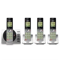 VTech DECT 6.0 Four Handset Cordless Phones with I