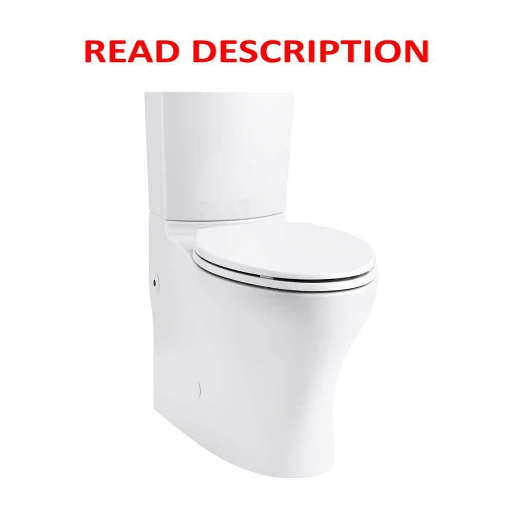 $564  Curv 2-Pc 1.6/1.0 GPF Elongated Toilet  Whit