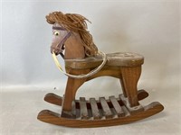 Vintage Wood Horse Toy
