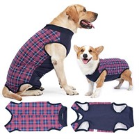 Size Medium PetzYouOne Dog Surgical Recovery Suit