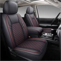 Coverado Tundra Seat Covers Full Set, Leather Seat