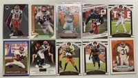 10 NFL Sports Cards - All Browns