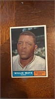 1961 TOPPS WILLIE MAYS SAN FRANCISCO GIANTS Nice S