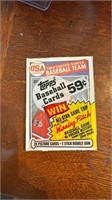 1985 Topps Cello Pack sealed Mark McGwire RC year