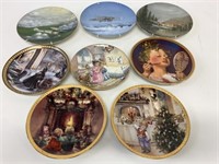 8 Assorted Collector Plates