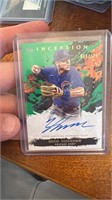 2021 Topps Inception Nico Hoerner Green Auto Autog
