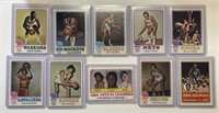 10 NBA Sports Cards- 60’s/70’s Dr. J & Others