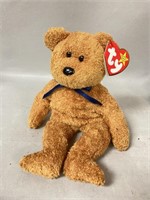 1998 TY "Fuzz" Beanie Baby Bear