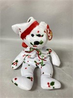 1998 TY "Holiday Teddy" Beanie Baby Bear