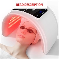 $120  Red-Light-Therapy-Mask  7 Colors  Skin Tool