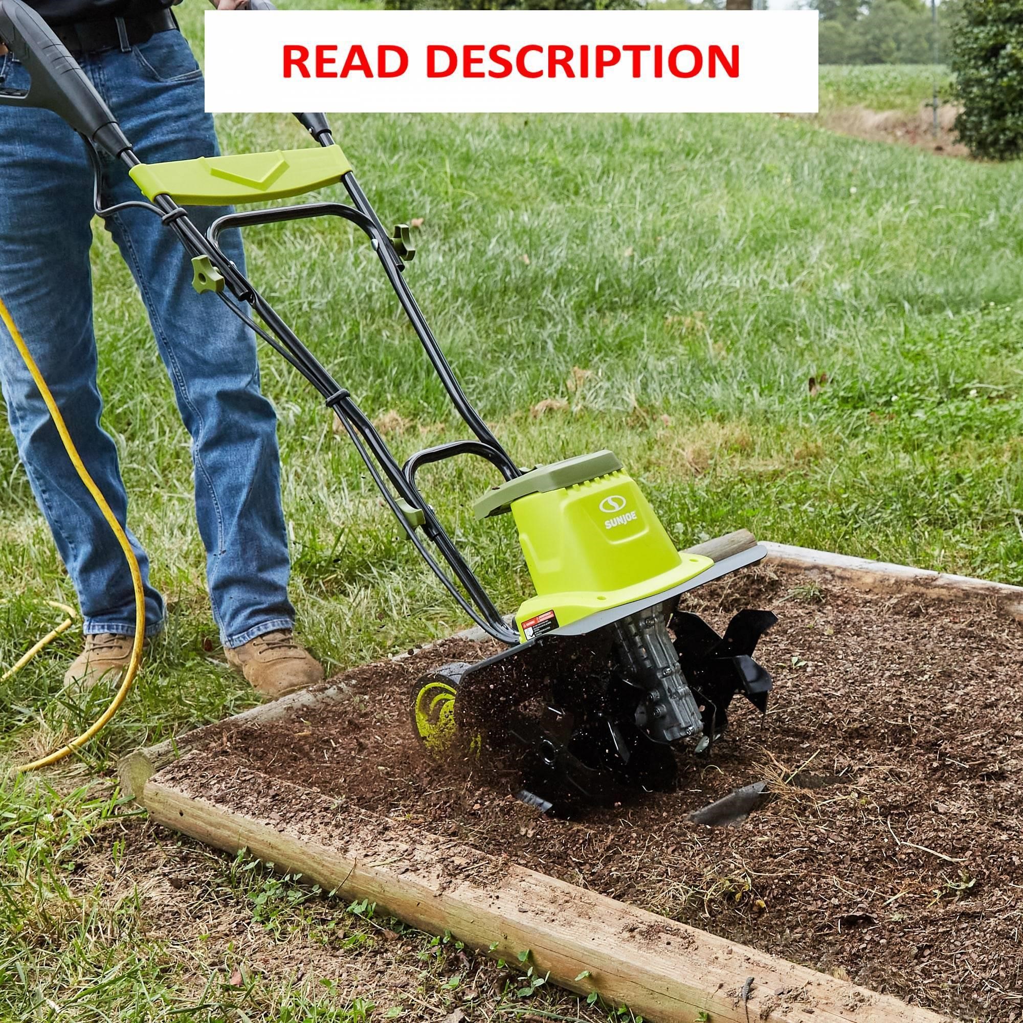 $150  Sun Joe 12-Amp 16-in Electric Cultivator