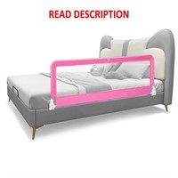 $41  BABY JOY 59' Bed Rails for Twin-King (Pink)