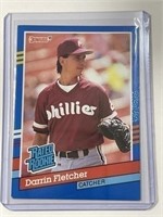 1991 Donruss #47 Darrin Fletcher Rookie Error Card
