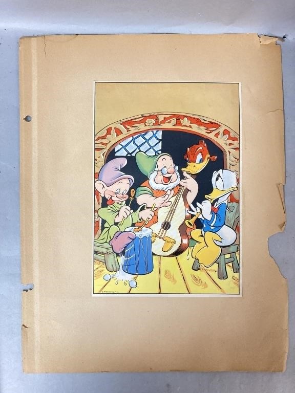 Walt Disney Print