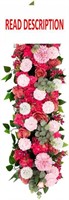 100cm Wedding Artificial Flower Rosered