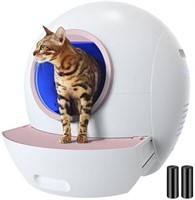 ELS PET Self Cleaning Litter Boxes for Cats, No