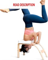 $66  Yoga Inversion Bench  Balance Training  White