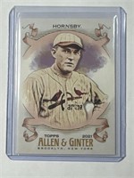 2021 Topps Allen & Ginter Base #177 Rogers Hornsby