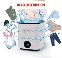 $57  Mini Portable Washing Machine  LED & Touch