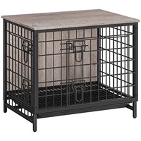 MAHANCRIS Dog Crate Furniture, Wooden Dog Kennel w