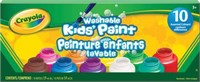 Crayola Washable Project Paint - 10 Pack
