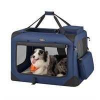 Feandrea Dog Crate, Collapsible Pet Carrier, XL, P