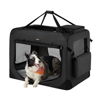Feandrea Dog Crate, Collapsible Pet Carrier, XXL,