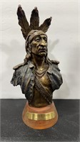 "THUNDER HORSE" BY R. FOREMAN BRONZE 5" X 11"