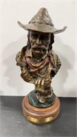 "THE FOREMAN" BY R. FOREMAN 10/180 BRONZE ON WOOD
