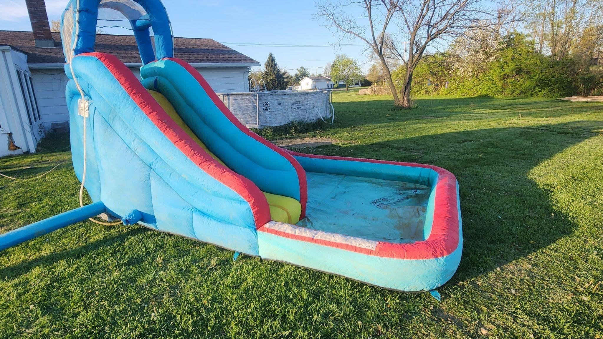 Blow up water park