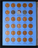 Mostly Complete Whitman Lincoln Head Cent Book 194
