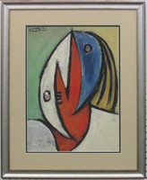 TETE GICLEE BY PABLO PICASSO