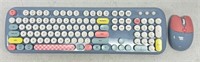Wireless Keyboard and Mouse, COOFUN 104 Keys Full