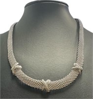 Quality 18" Diamond Designer Necklace