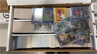 BOX OF SPORTS CARDS