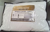 Standard White Goose Down Pillow