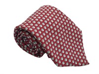 Vineyard Vines Red Clam Shell Neck Tie P3684