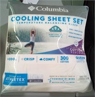 4pc Queen Columbia Cooling Sheet Set