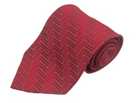Faconnable Red Rectangles Neck Tie P3693