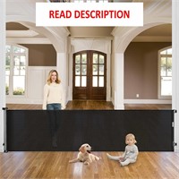 $96  Retractable Gate  Black  35x115 Wide