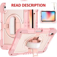 $26  10.9 iPad 10th Gen  Kickstand Case  Rose Gold