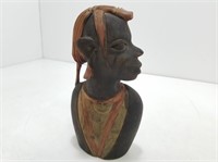 Vintage African Art Head Sculpture T292