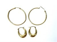 10K Gold Earrings 1.4 Grams