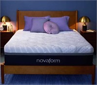 $650 - "As Is" Novaform 14" Queen Size ComfortGran
